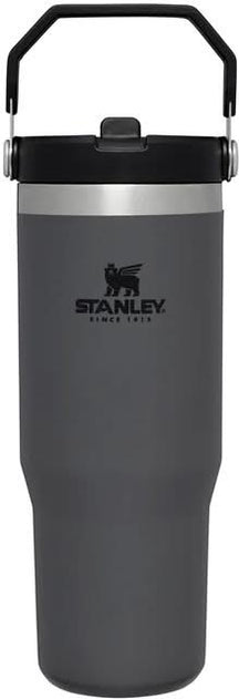 Stanley Thermosfles / Thermosbeker The IceFlow Flip Straw - Charcoal - 890 ml