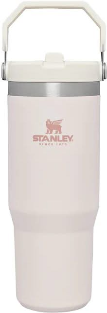 Stanley Thermosfles / Thermosbeker The IceFlow Flip Straw - Rose Quartz - 890 ml