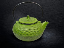 Sakura Tea Theepot - Gietijzer - Groen - 1.5 liter