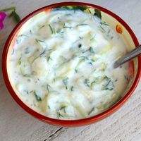 Tzatziki met geitenyoghurt