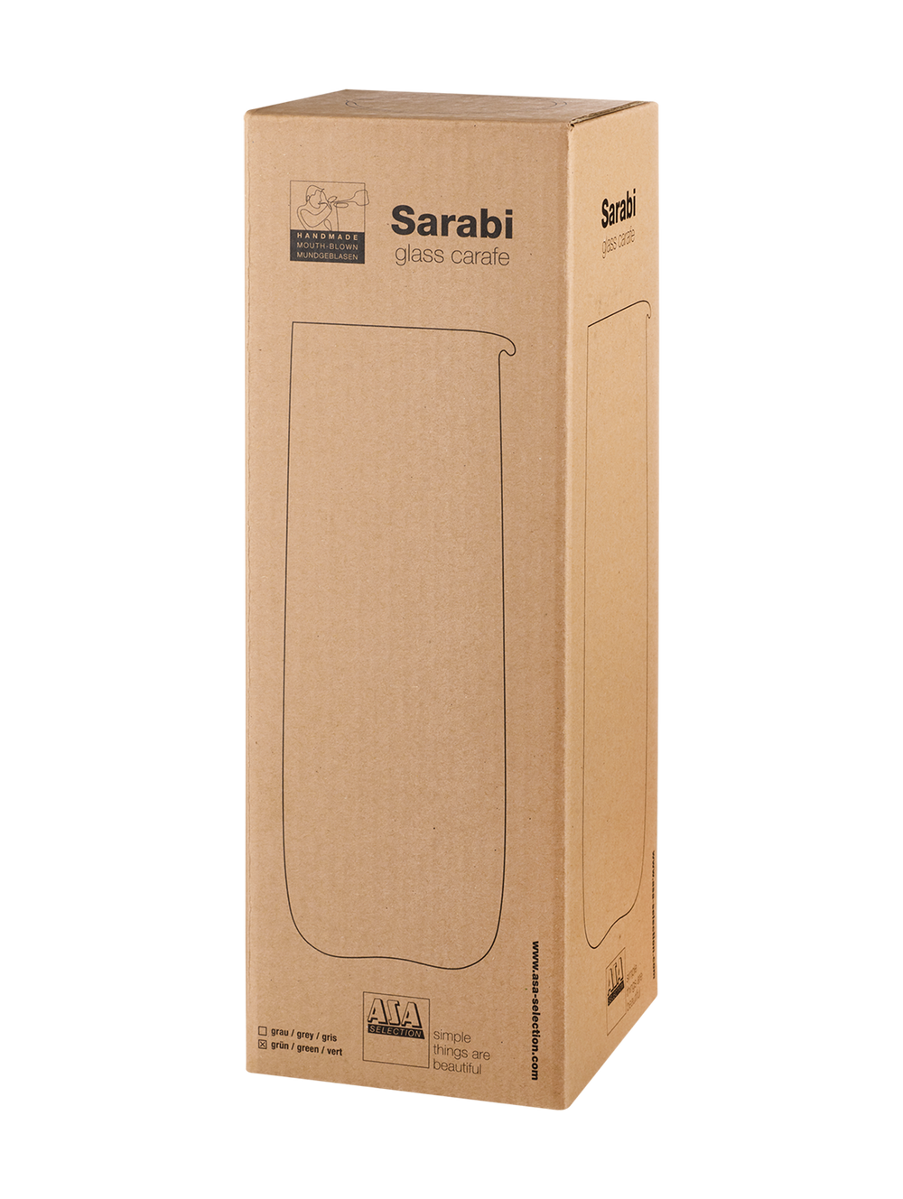 ASA Selection Karaf Sarabi - Groen - 1.2 liter