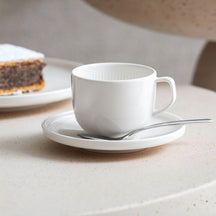 Villeroy & Boch Koffiekop en -schotel Afina