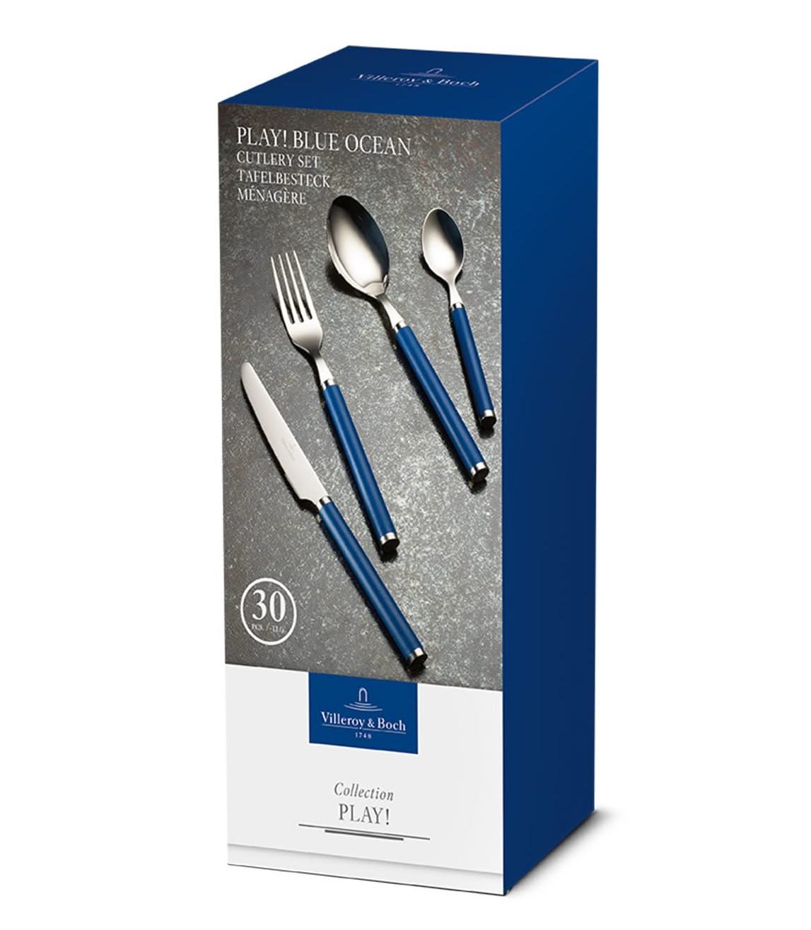 Villeroy & Boch - Play. White Pearl Tafelbesteck 30 Teilig Für Bis Zu 6 Villeroy & Boch - Play. White Pearl Tafelbesteck 30 Teilig Für Bis Zu 6