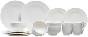 Villeroy & Boch Serviesset For Me - 16-delig / 4 personen - 4 bekers met oor, 4 dinerborden, 4 ontbijtborden en 4 French bowls