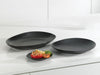 Cosy & Trendy Dinerbord Vongola Black - 28 x 26 cm