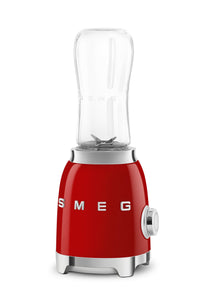 SMEG Smoothie Blender - compact - Rood - 600 ml - PBF01RDEU