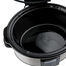 Westinghouse Slowcooker - uitneembare keramische pan - RVS - 6 liter - WKSC65