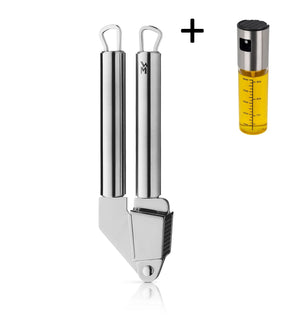 WMF Knoflookpers Profi Plus 18 cm - Inclusief GRATIS Cookinglife Olie Verstuiver 100 ml