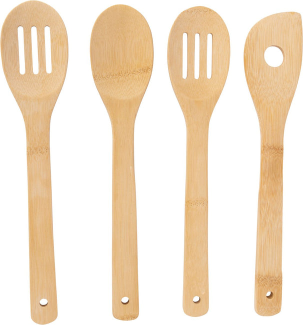 Cosy & Trendy Keukengerei set - Bamboe - 4 Stuks