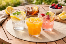 Cookinglife Waterglazen Kunststof Stapelbaar - CampVibe - Outdoor - Onbreekbaar - 275 ml - 4 Stuks