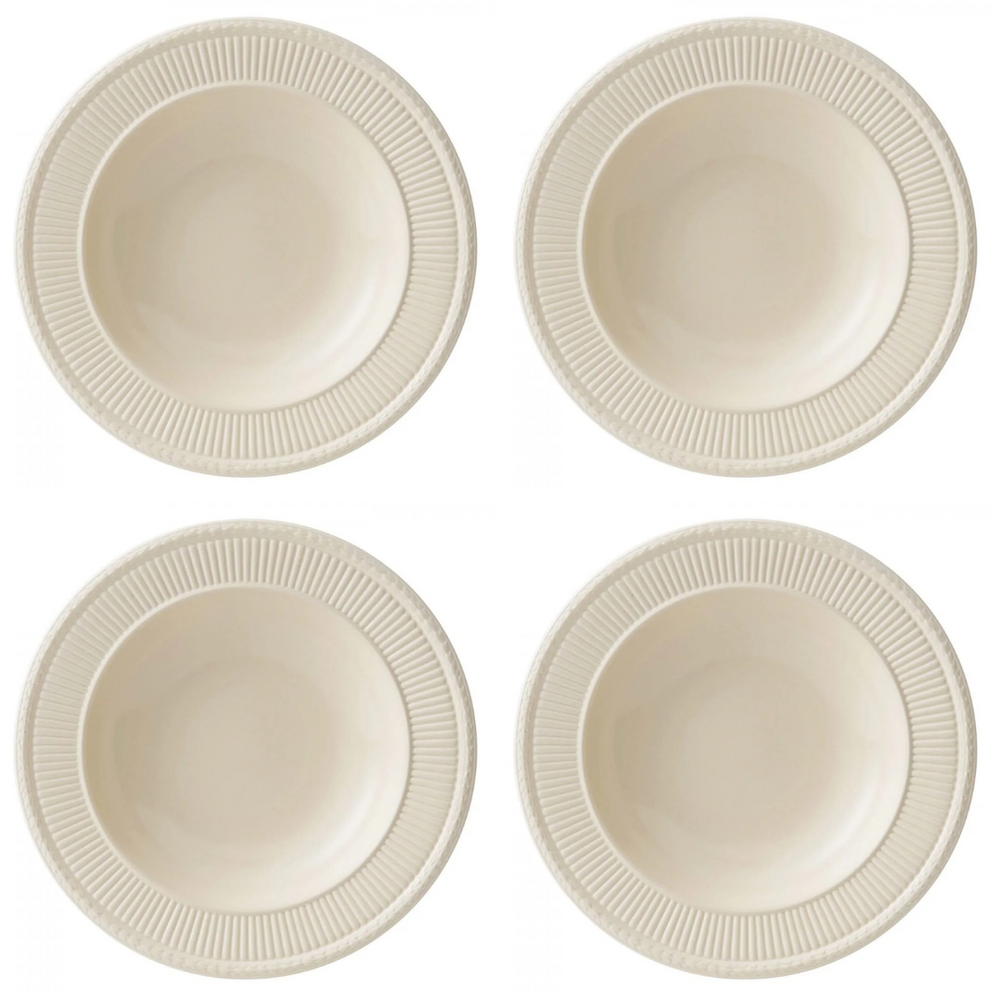 Wedgwood Pastabord Edme ø 25 cm - 4 stuks