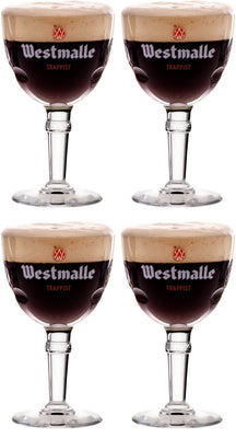 Westmalle Bierglas Trappist 330 ml - 4 stuks