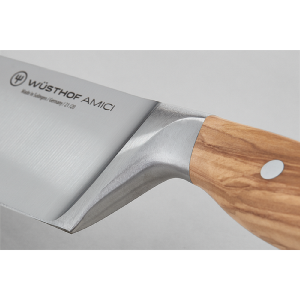 Wusthof Cadeauset Amici - Koksmes, Snijplank & Olijfolie