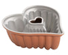 Nordic Ware Bakvorm Elegant Heart Bundt Koper 28 x 27 cm / 2.4 liter