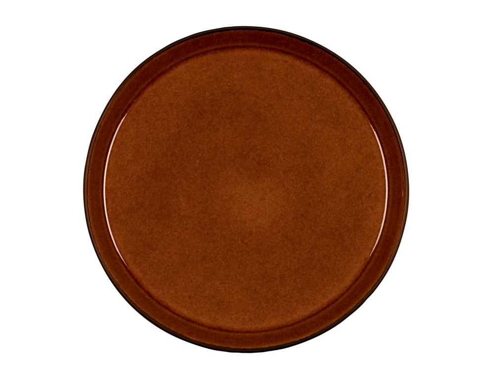 Bitz Dinerbord Gastro Zwart/amber ø 27 cm