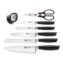 Zwilling Messenblok - All Star - RVS - 7-delig - Anthraciet