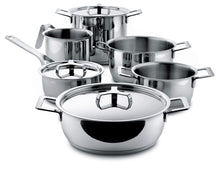 Alessi Pannenset Pots&Pans - AJM100S9 - 6-delig - door Jasper Morrison