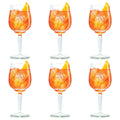 Aperol Spritz Glazen - 450 ml - Officeel Glas - 6 stuks