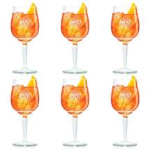 Aperol Spritz Glazen - 450 ml - Officeel Glas - 6 stuks