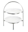 ASA Selection Etagere / Serveertoren A Table - Zilver - ø 21 cm - 2-Laags