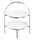 ASA Selection Etagere / Serveertoren A Table - Zilver - ø 21 cm - 2-Laags