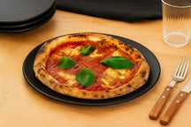 Cookinglife Pizzaborden Zwart ø 30 cm - 4 stuks