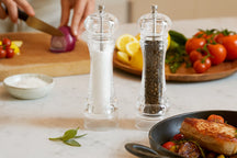 Cookinglife Peper- en Zoutmolen Set Rocca Transparant - 21.5 cm