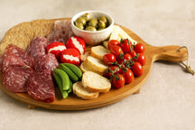 Cookinglife Serveerplank Pizzaplank XXL Organic Bamboe ø 42 cm