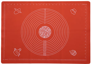 Sareva Bakmat - Siliconen - Rood -  70 x 50 cm - Ook geschikt als ovenmat