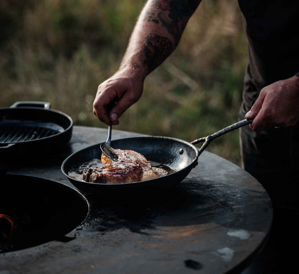 Beka Koekenpannenset Artist Carbon Staal - ø 24 & 28 cm - zonder anti-aanbaklaag