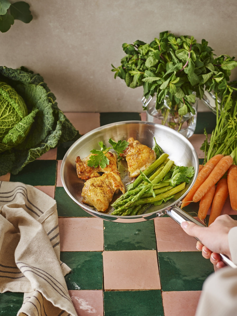 Beka Koekenpannenset Cicla - RVS - ø 20, 24 & 28 cm - zonder anti-aanbaklaag - geschikt voor alle warmtebronnen