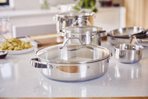Beka Koekenpannenset Cicla - RVS - ø 20, 24 & 28 cm - zonder anti-aanbaklaag - geschikt voor alle warmtebronnen