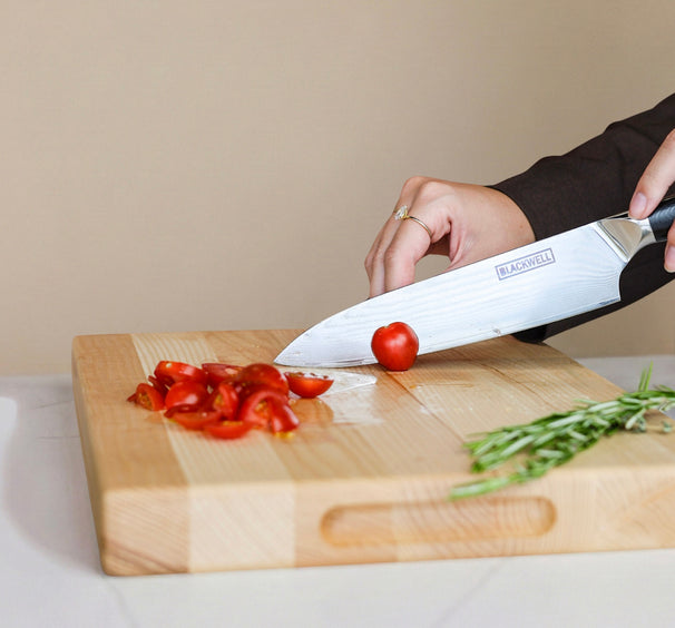 Blackwell Houten Snijplank - Met Greep - Essenhout -  60 x 40 x 4 cm