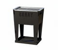 Design Zwart Gecoate Barbecue - Braay - Houtskool BBQ - 30x40x50 cm