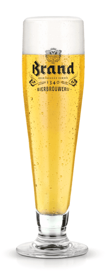 Brand Bierglas Pils op Voet - 250 ml