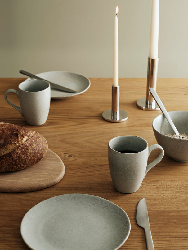 Broste Copenhagen Ontbijtset Nordic Marsh 12-delig / 4  personen - 4 ontbijtborden, 4 kommen en 4 kopjes