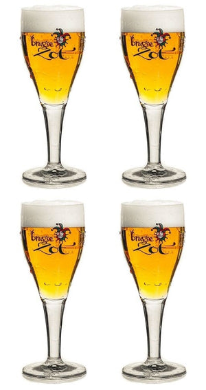 Brugse Zot Bierglazen 330 ml - 4 stuks
