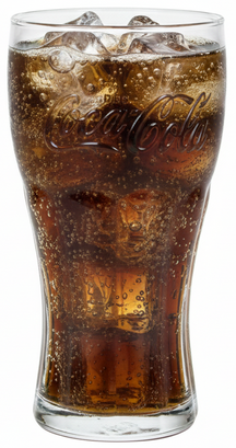 Coca Cola Glazen - Longdrinkglazen - Frisdrankglazen - Classic - 370 ml - 4 Stuks