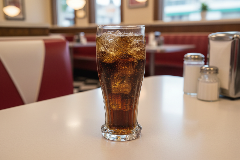 Coca Cola Glazen - Longdrinkglazen - Frisdrankglazen - Crown Cap - 350 ml - 4 stuks