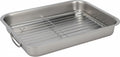 Cookinglife Braadslede & Rooster - RVS - 37 x 28 x 5.5 cm