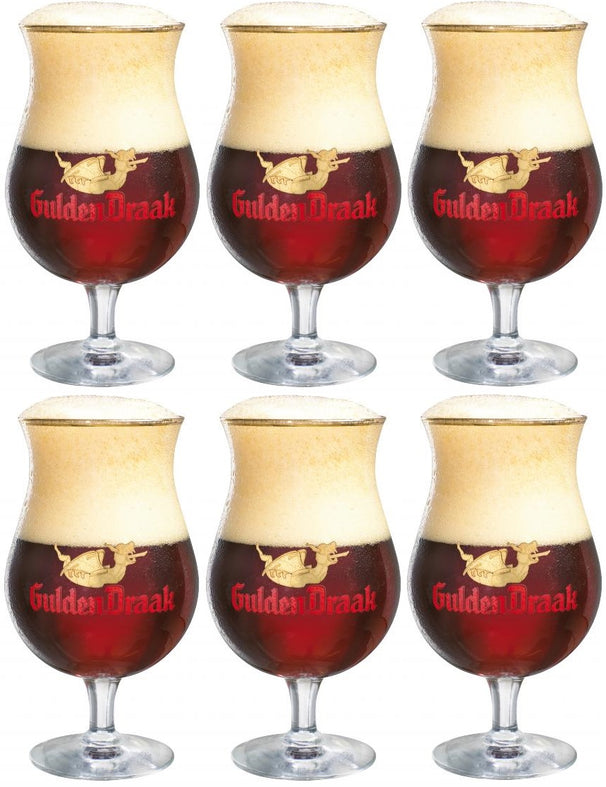 Gulden Draak Bokaal Bierglas 330 ml - 6 Stuks