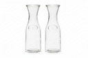 Cookinglife Karaf / Waterkaraf - 500 ml - set van 2