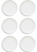Cookinglife Ontbijtborden / Dessertborden Cardida Off White ø 19.5 cm - 6 stuks