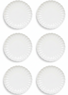 Cookinglife Ontbijtborden / Dessertborden Cardida Off White ø 19.5 cm - 6 stuks