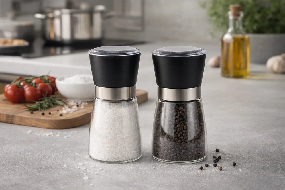 WMF Steakmessen Nuova - 6 stuks - Inclusief GRATIS Cookinglife Peper- en Zoutmolenset