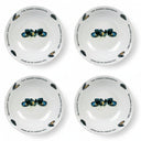 Cosy & Trendy Diep Bord / Mosselbord Deco ø 23 cm - 4 Stuks