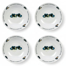 Cosy & Trendy Diep Bord / Mosselbord Deco ø 23 cm - 4 Stuks