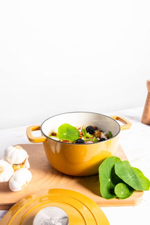 Cosy & Trendy Braadpan Fontestic Gietijzer Amber Gold Ø 28 cm / 8 Liter - Geëmailleerd