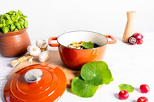 Cosy & Trendy Braadpan Fontestic Gietijzer Roest Ø 28 cm / 8 Liter - Geëmailleerd