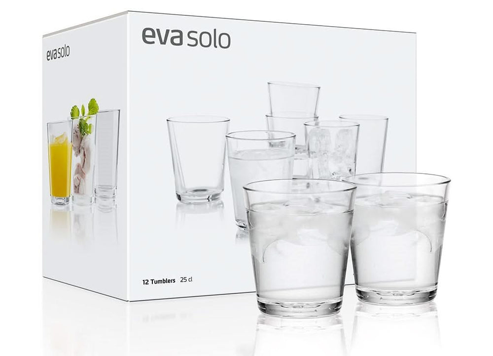 Eva Solo Glazenset - 250 ml - 12 stuks